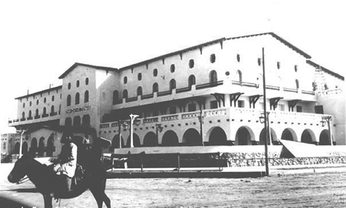 Foto antigua del Casino circa 1943.
